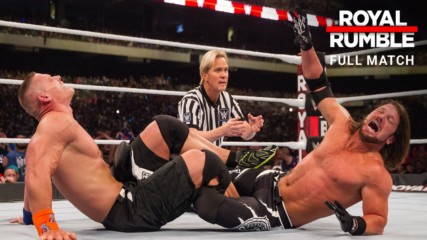 AJ Styles vs. John Cena - WWE Title Match: Royal Rumble 2017 (Full Match - WWE Network Exclusive)