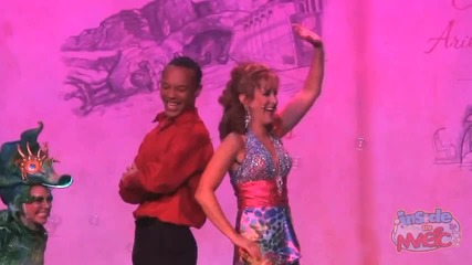 The Little Mermaid voice Jodi Benson sings at the Disneyland Resort 