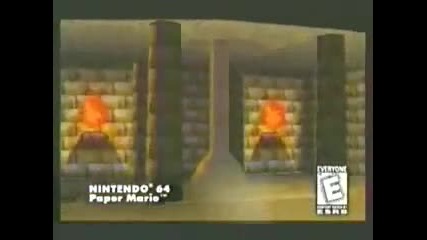 . Paper Mario N64 trailer