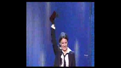 Gloria Estefan - Presenting Award To Belinda 2008