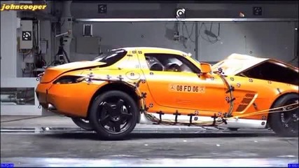 Mercedes Benz Sls Amg Crash Test