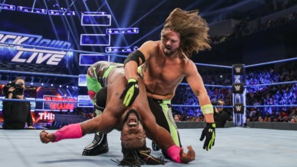 Kofi Kingston gives it his all in the Gauntlet Match: Wal3ooha, 14 February, 2019