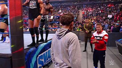 The NBA’s Atlanta Hawks' Trae Young affects the Ten-Man Tag Team Match: SmackDown, Sept. 10, 2021