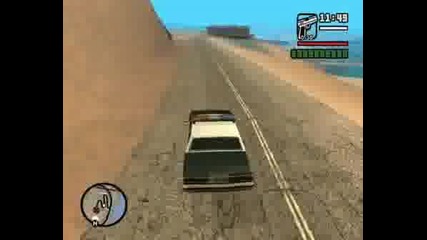 Drifting With A Polce Car In San Andreas