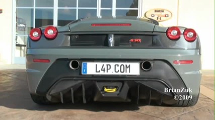 Ferrari 430 Scuderia - Звук и Ускорение