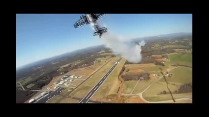 Aircraft stunts vs dubstep