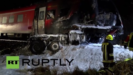 Germany: Train hits tractor towing U.S army truck, search for bodies begins
