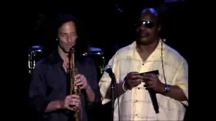 Kenny G And Stevie Wonder