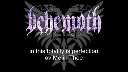 Behemoth - The Nephilim Rising (with Lyrics)