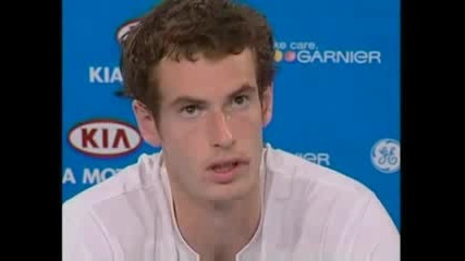 Australian Open 2009 : Интервю На Мъри След Отпадането Му В 4ти