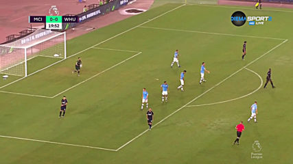 Манчестър Сити - Уест Хем 2:1 /първо полувреме/