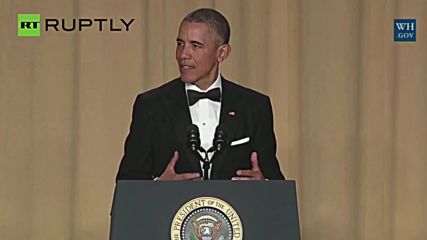 'Obama Out' - President Drops Mic at Final Correspondents' Dinner