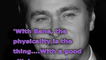 Christopher Nolan Talks Bane In The Dark Knight Rises