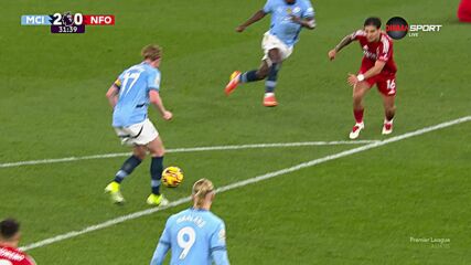 Goal by Manchester City