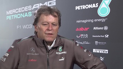 Mercedes Amg F1 W03 launch - Norbert Haug interview