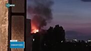 Пожар в блок в столичния квартал "Надежда"