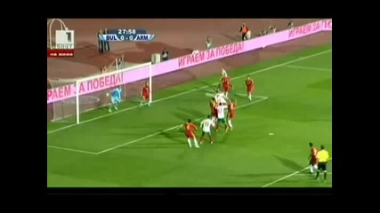 11.09.12 България - Армения 1:0 *световна квалификация* България мечтае след голяма драма