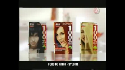 Dulce Em Seu Novo Comercial Garnier 100 Color. 061107