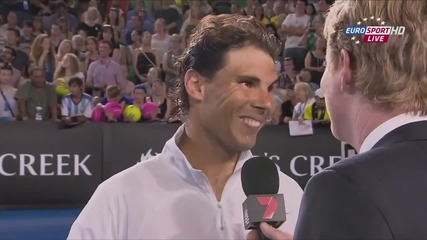 Nadal vs Tomic - Australian Open 2014!