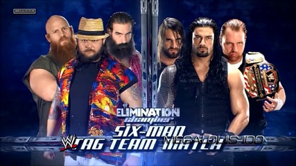 Elimination Chamber 2014 Match Card: The Wyatt Family vs. The Shield (hd)