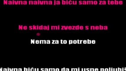 Ena Popov - Naivna (karaoke)