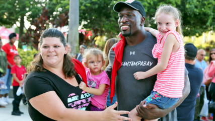 Titus O'Neil gives out 15,000 backpacks to schoolkids: WWE Now