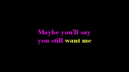 Enrique iglesias - maybe [karaoke]