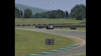 Live For Speed (lfs) drifting with Bmw E36 Coupe