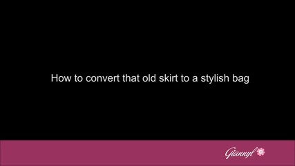 Как да си направим стилна чанта от стара пола