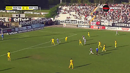 Локомотив Пд - Ботев Пд 0:1 /първо полувреме/
