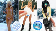 Нова мания: Instagram мацки се снимат голи в снега! Кои българки се включиха?