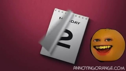 Annoying Orange - Fry-day (rebecca Black Friday Parody)