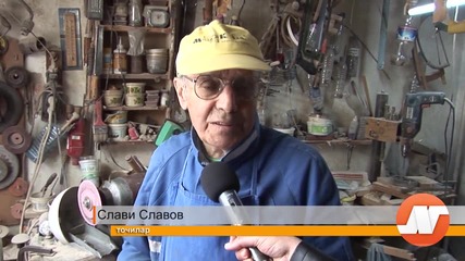 80-годишен точилар крепи занаята в Силистра
