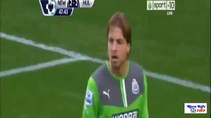 Нюкасъл 2:3 Хъл Сити 21.09.2013
