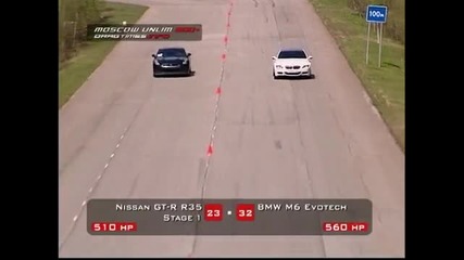 Nissan Gtr vs Bmw M6