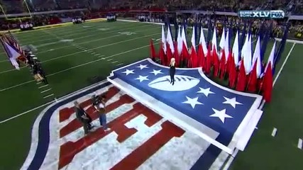 Christina Aguilera - national anthem super bowl (2011) 