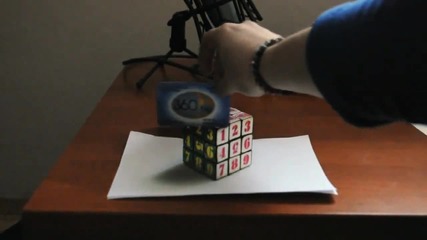 3d - илюзия Rubik kub