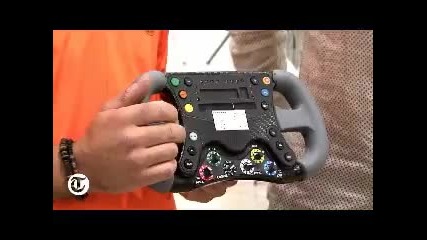 Inside Spyker Formula One - Steering wheel