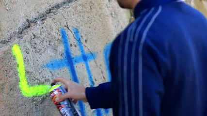 Демонстрация на цветове - спрейове New Graffiti