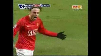Manchester United - Chelsea 11.01.09 Бербатов Гол!!!