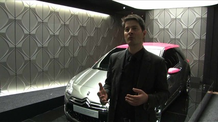 Geneve 2009 - Citroen Ds inside (interview)