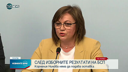 Изпълнителното бюро на БСП подаде оставка, Нинова – не