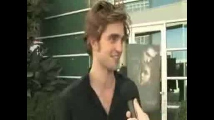 Robert Pattinson - His Favourite Scene In Twilight