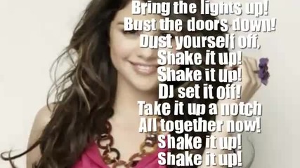 Selena Gomez shake it up