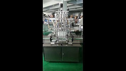 Автоматична бутилираща машина / Automatic servo liquid filling machine