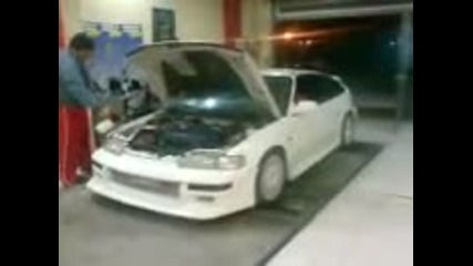 honda crx vtec dyno