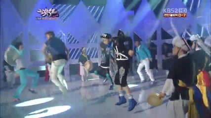 B.a.p - No Mercy @ Music Bank (20.07.2012)