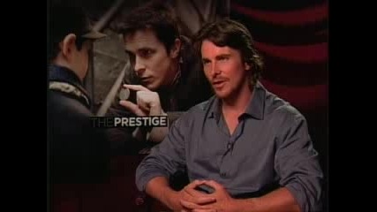 The Prestige - Interview #6 (christian Bale)