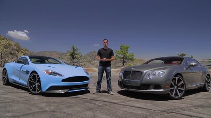 2014 Aston Martin Vanquish vs 2013 Bentley Continental Gt Speed