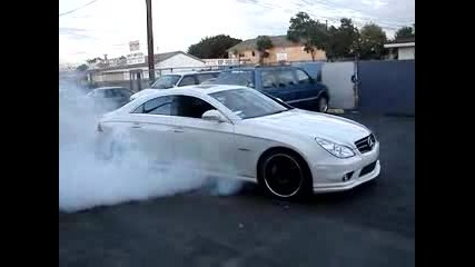 Mercedes Cls63 Burnout